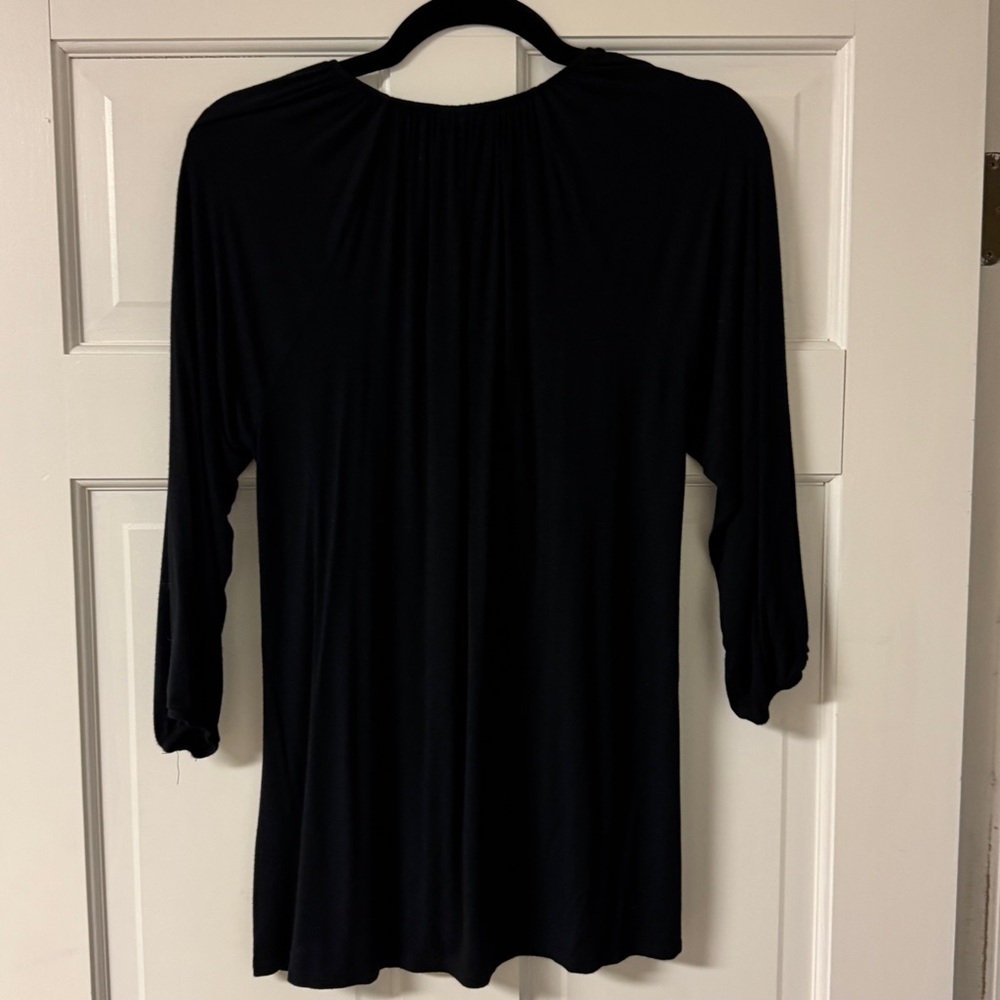 Lularoe Debra • Black Peasant Top - Picture 5 of 6